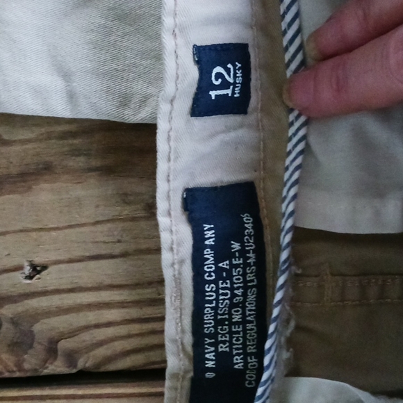 Old Navy boys husky kaki jeans bundle Size 12 Husky - Picture 4 of 14